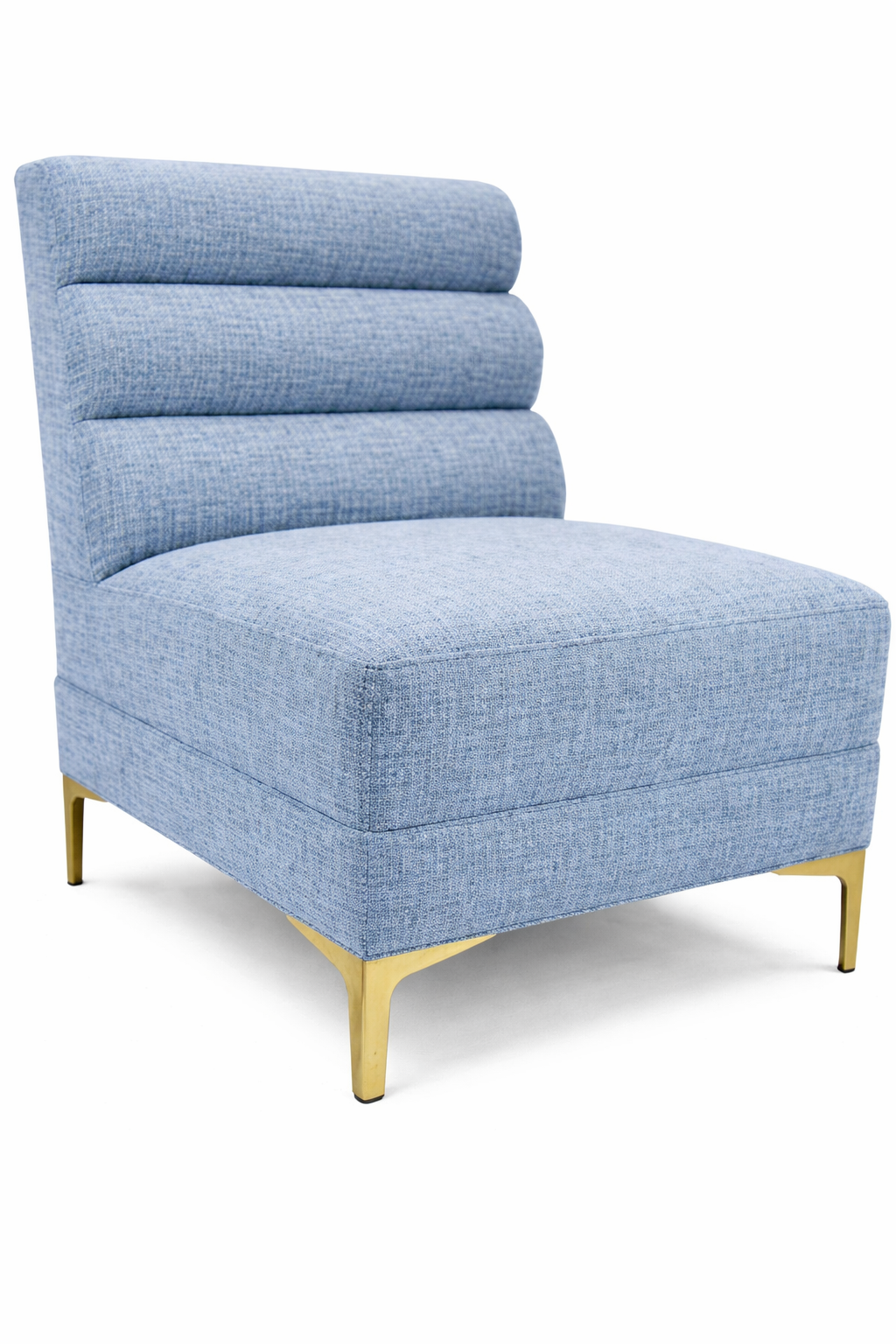 6" Shiny Brass/Gold Furniture Leg, Sofa Leg, Italian Style Square Metal Cabinet Leg Couch Foot