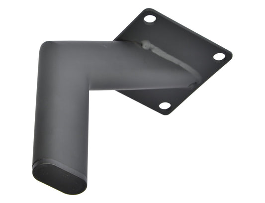 New Solid Angeled Black Leg 6"H, 500-6b