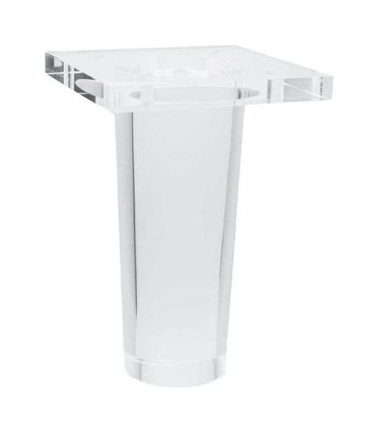 Tapered Acrylic Leg 5"H, 578A 4pcs set