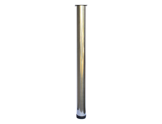 Stainless Steel Metal Table Leg 28" for Desk Dining Table Counter Top, DIY Made Easy Affordable (634-28ss)