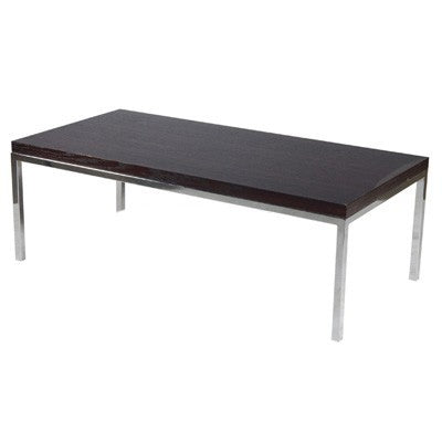 Square Metal Table Leg 28"H, 2"x2", Brushed Satin Nickel 902-28p, 1pc