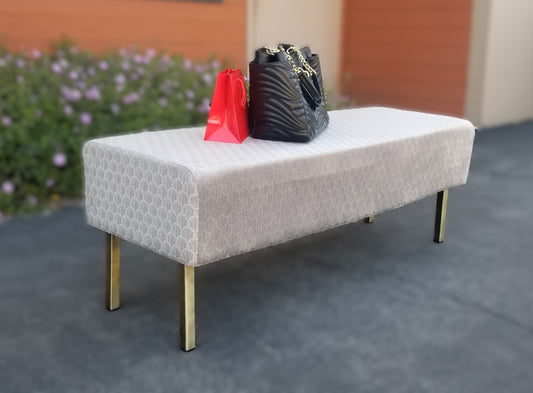 Antique Brass Square Metal Furniture Leg, 12″H, 801-12NB