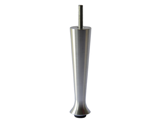 Aluminum Spin Furniture Leg for Sofa Vanity Cabinet Nightstand 5 inch Metal Foot 875al