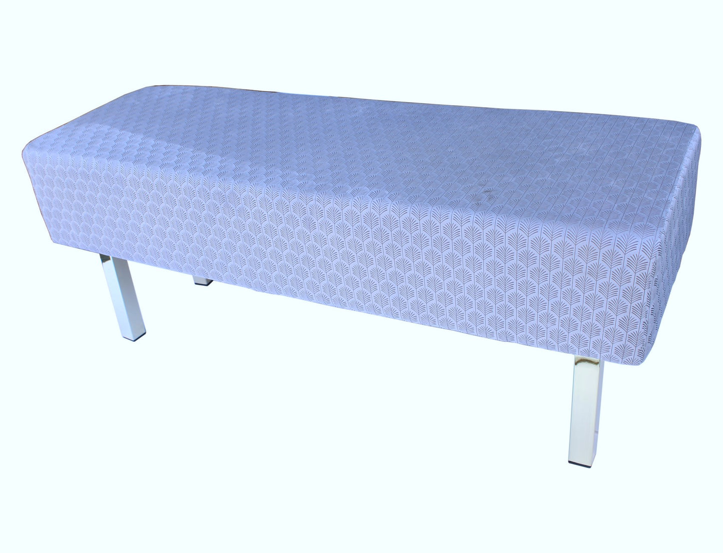 Chrome Metal Furniture Legs square Cabinet Sofa Couch Vanity Legs, 10 Inch H, 902-10, 4 pc