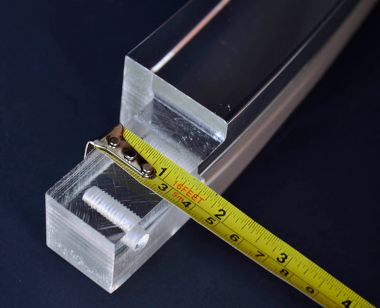 Acrylic Lucite Furniture Legs for Chair 4pc, 16"H,1621SCA