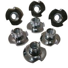 4 Prong T Nut 5/16"-18 x 3/8" (Tee Nut), 4pc set