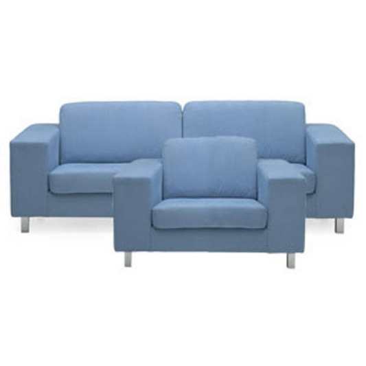 Square Metal Furniture leg, Chrome Finish, 5"H 902-5