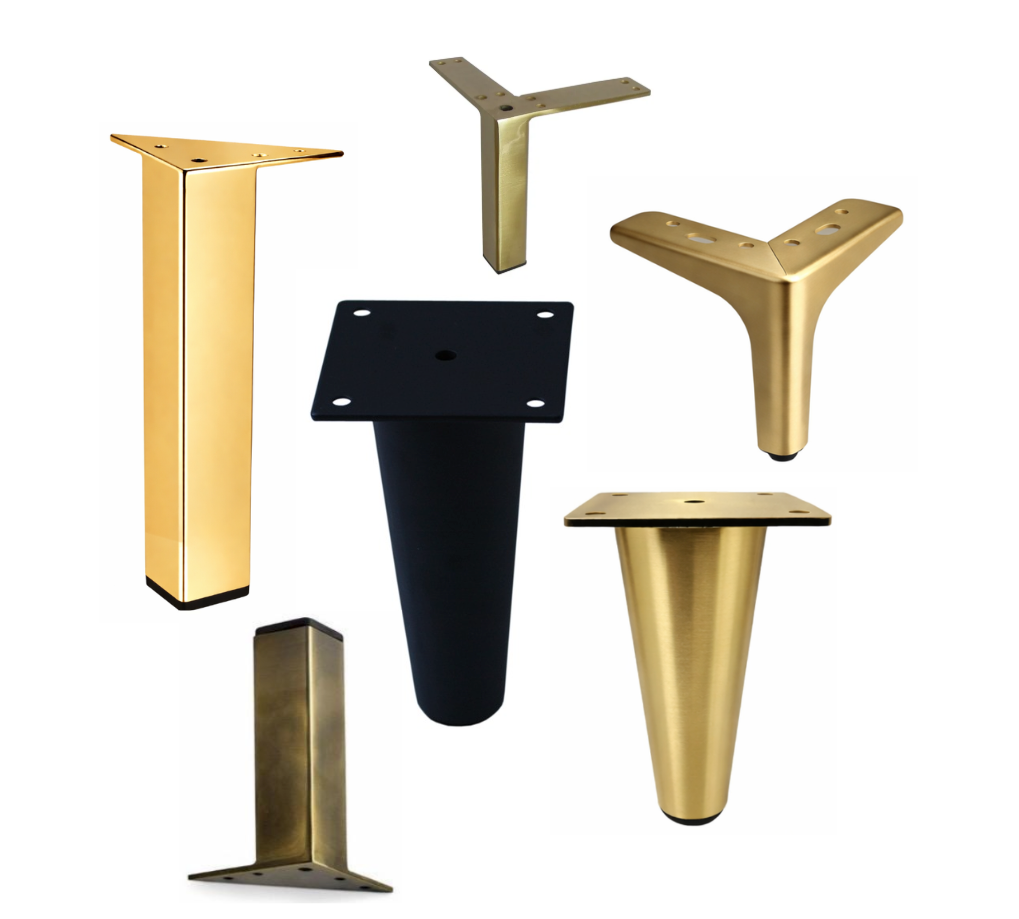 All Furniture Legs – Metal, Acrylic & Stainless Steel