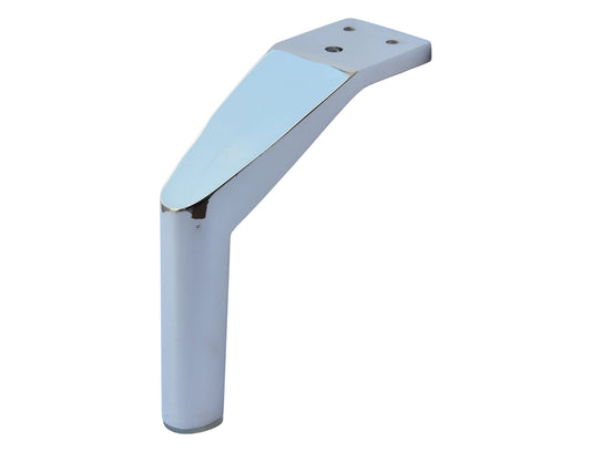 New Solid Angled Chrome Leg 6"H, 500-6 - 1pc