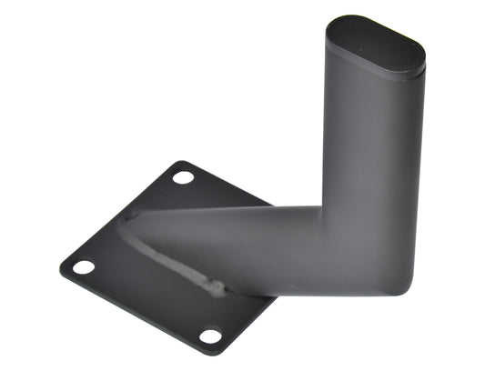 New Solid Angeled Black Leg 6"H, 500-6b