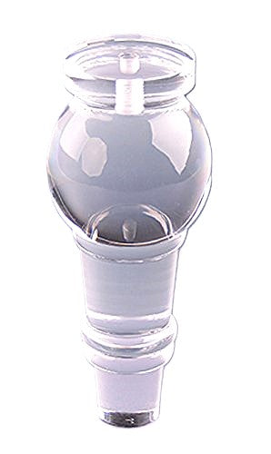 Turned Large Acrylic Furniture Sofa, Couch, Vanity, Cabinet Leg, 7"H, LT70231A