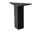 5" Flat Black Square Metal Furniture Leg for Sofa, Couch, Cabinet and Ottoman – Heavy Duty Modern Replacement Leg (Model 902-5B)