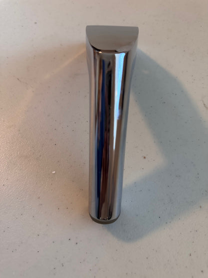 New Solid Angled Chrome Leg 6"H, 500-6 - 1pc