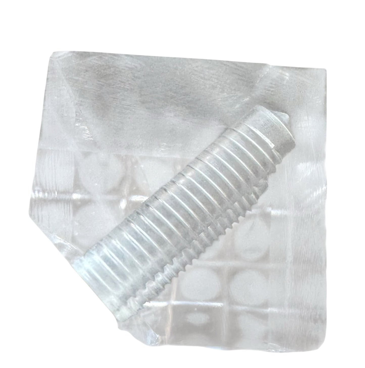 Acrylic Chair Legs Replacement Clear Lucite Chair Legs 17"H 4pc Set ,1721SCA