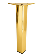 Metal Furniture Leg Sofa Cabinet Bench Leg, 10"H, Gold Finish 902-10g